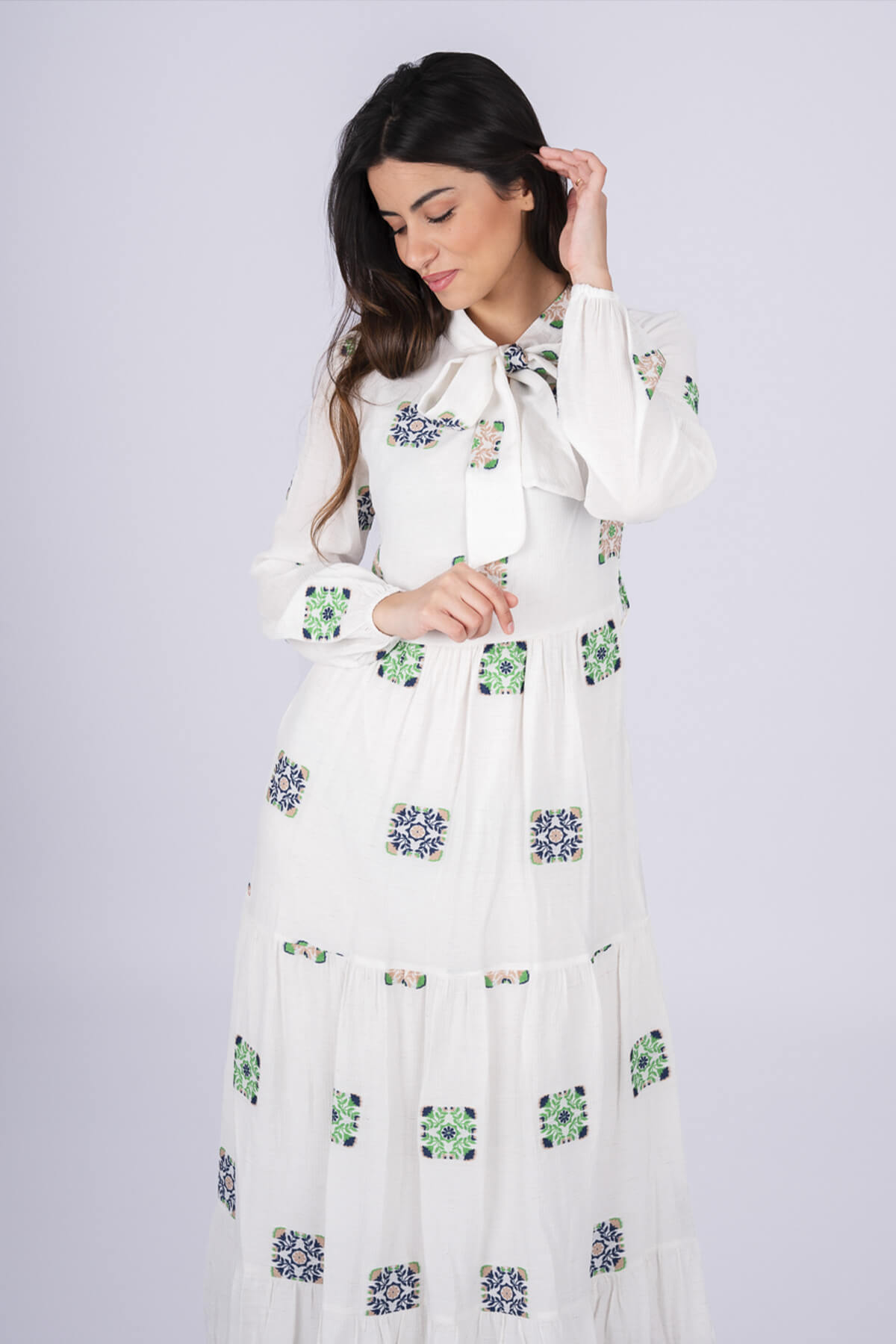 Robe à motifs